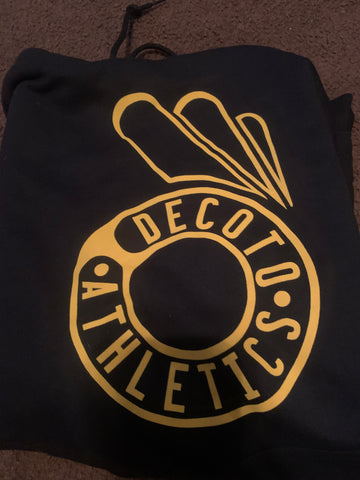 Decoto black/yellow hoodie